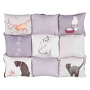 Manta Patchwork Cat