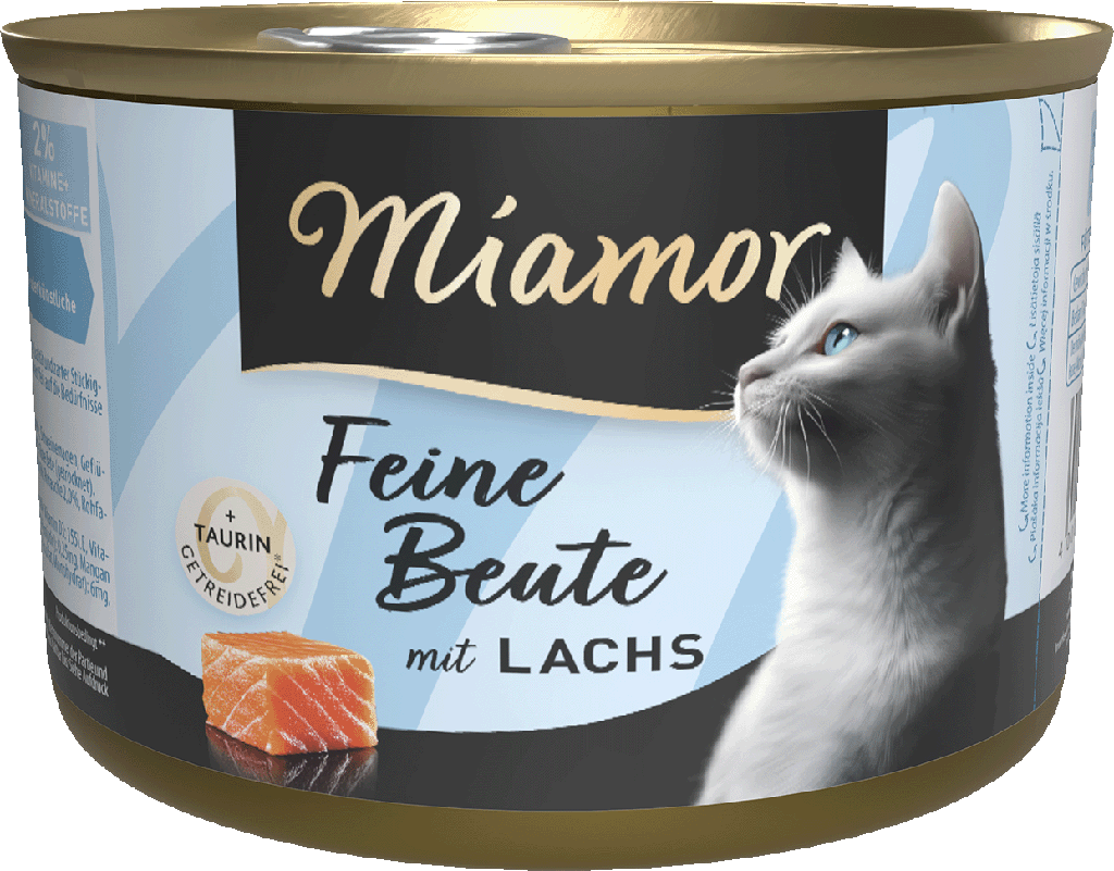 [F74444] Miamor Feine Beute Salmón, lata 185 g