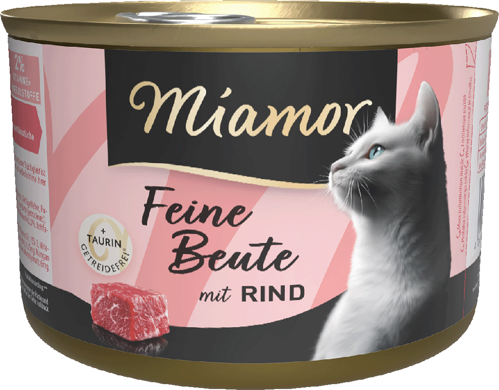 [F74440] Miamor Feine Beute Buey, lata 185 g
