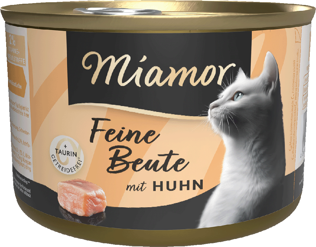 [F74441] Miamor Feine Beute Pollo, lata 185 g