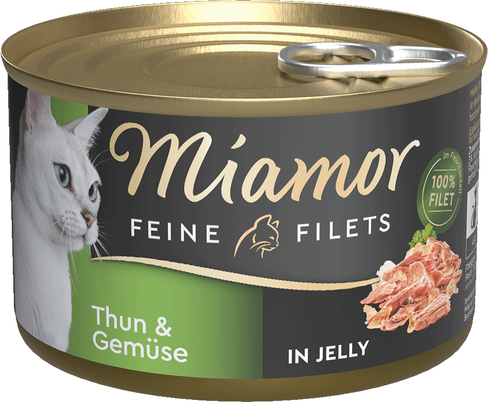 [F75037] MIAMOR Feine Filets Atún + Verdura 185g In Jelly