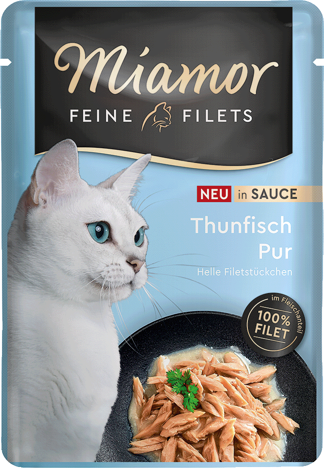 [F74823] Miamor Feine Filets en salsa Atún listado (skipjack), sobre 100 g