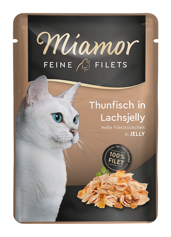 [F74078] MIAMOR FF POUCH Atún en gelatina de salmón 100g