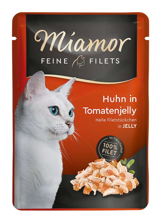 [F74084] MIAMOR FF POUCH Huhn in To.jelly  100g