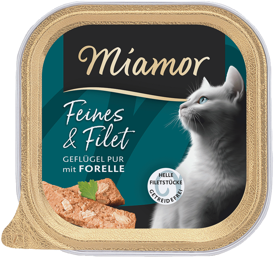 [F75064] MIAMOR MM Gefl. Pur&Forelle 16x100g