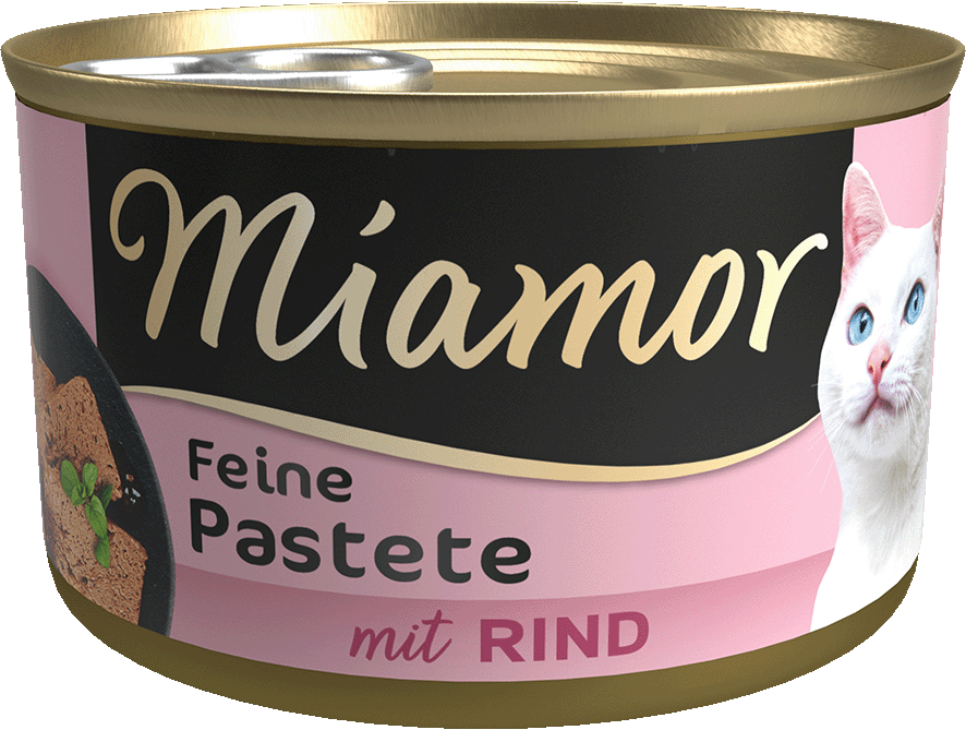 [F74410] Miamor Pastete Buey, lata 85 g