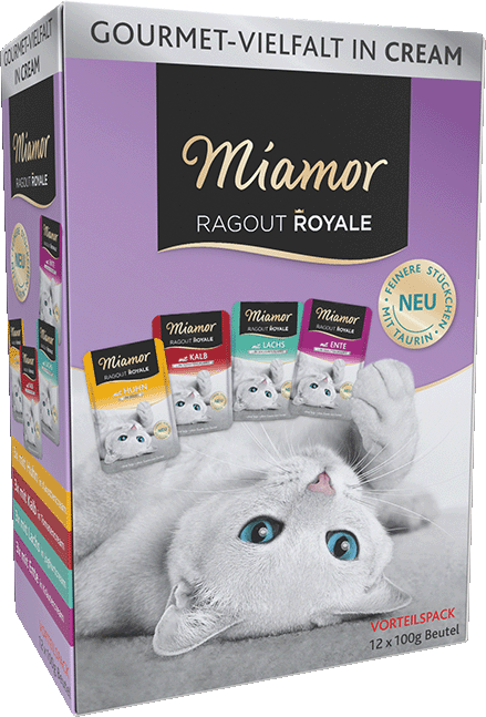 Miamor Ragout Royale en crema Multipack 12 × 100 g (4 variedades)
