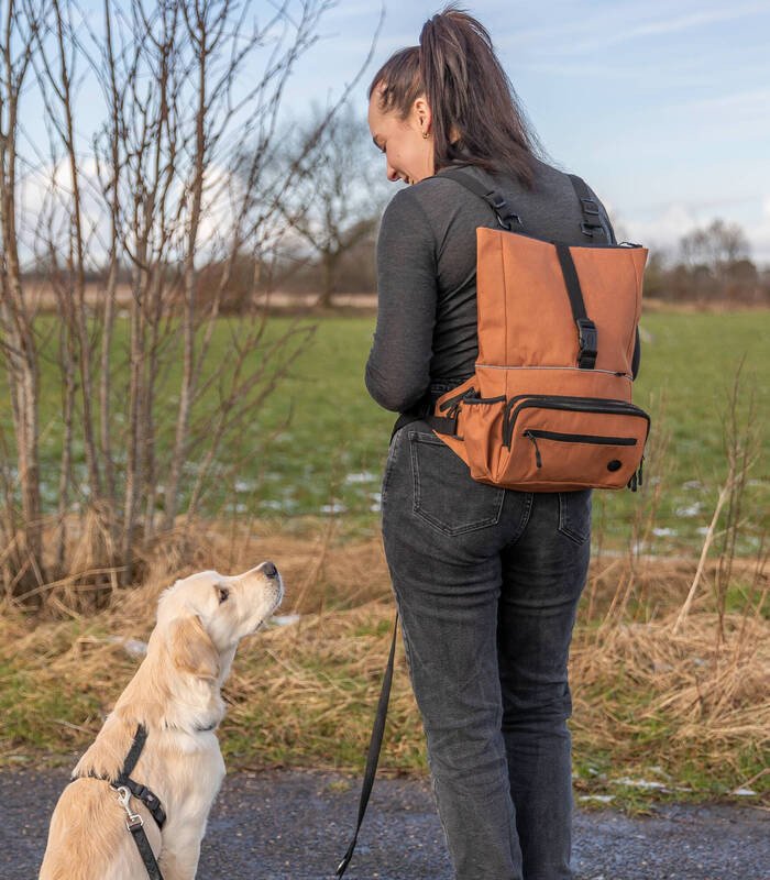 Mochila y riñonera Rolltop