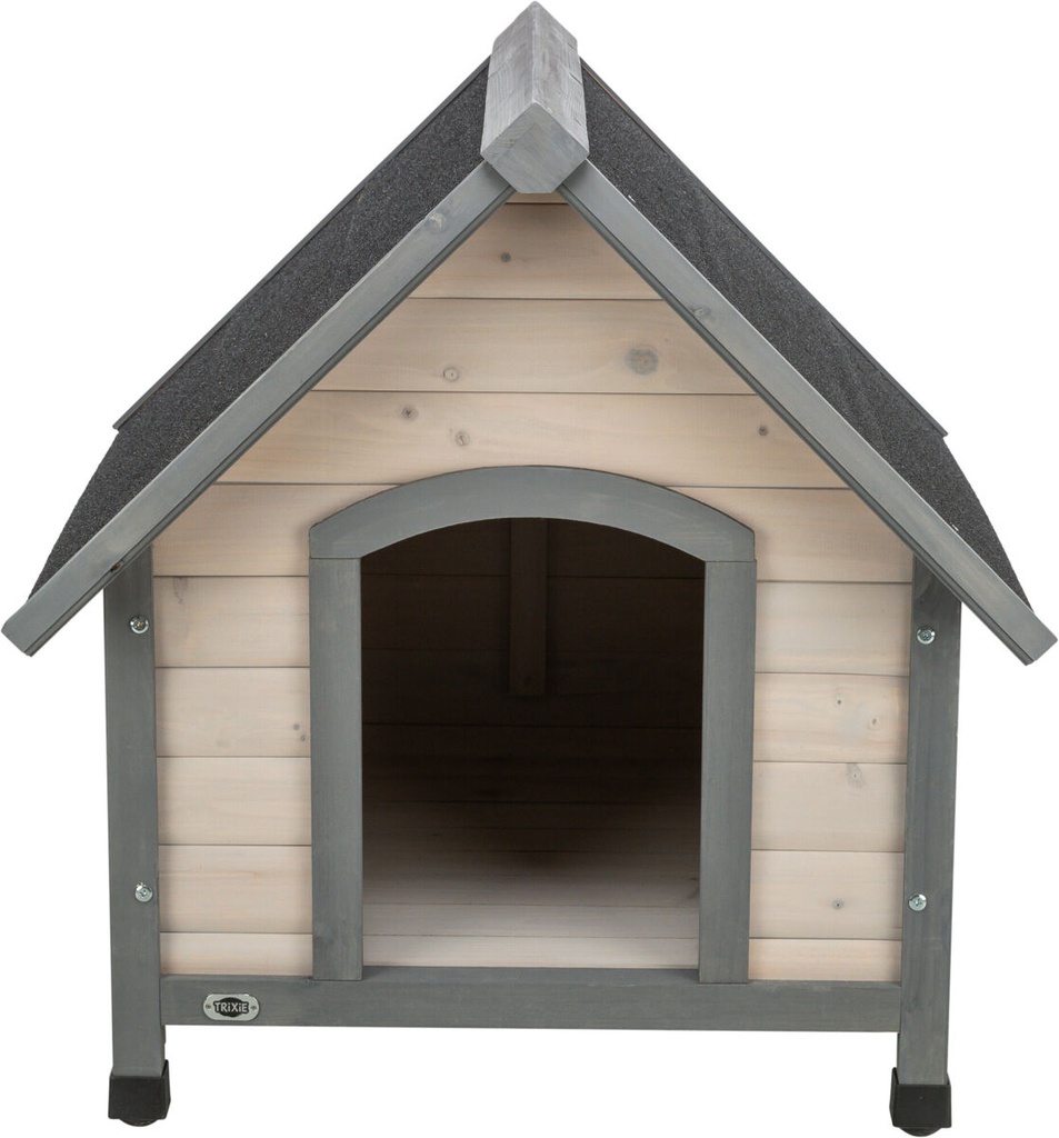 [39535] Caseta Perros Cottage gris (S–M 71 × 77 × 76 cm)