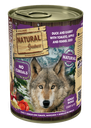 Natural Greatness Lata Pato y Conejo con Tomate, Manzana y Semillas de Hinojo para perros, 400 g