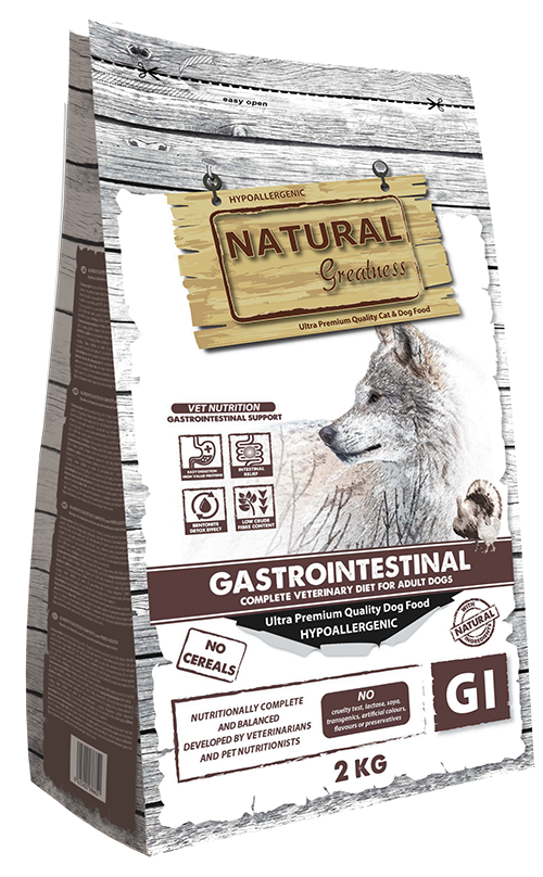 Natural Greatness Dieta Veterinaria Gastrointestinal para perros
