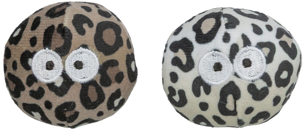 Pelota con catnip, 5,5 cm, 2 uds
