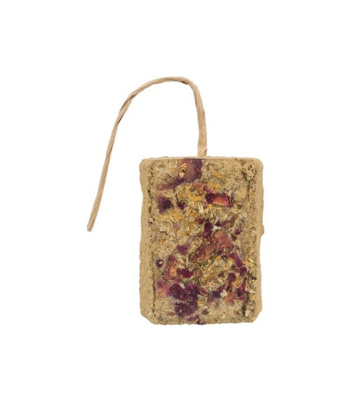 [60145] Piedra de arcilla con flores