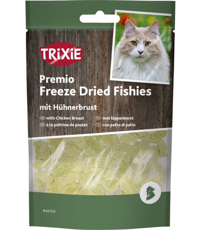 [42759] Premio Freeze Dried Fishies con pechuga de pollo