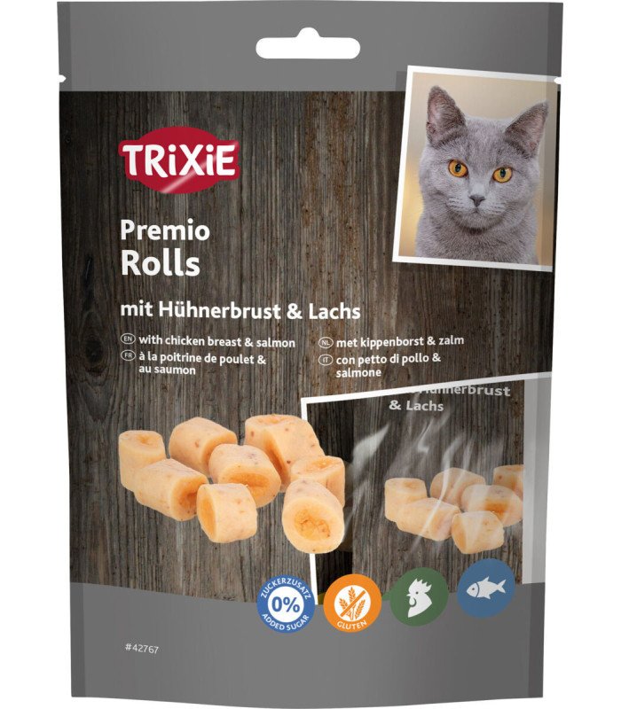 [42767] Premio Rolls con pechuga de pollo y salmón