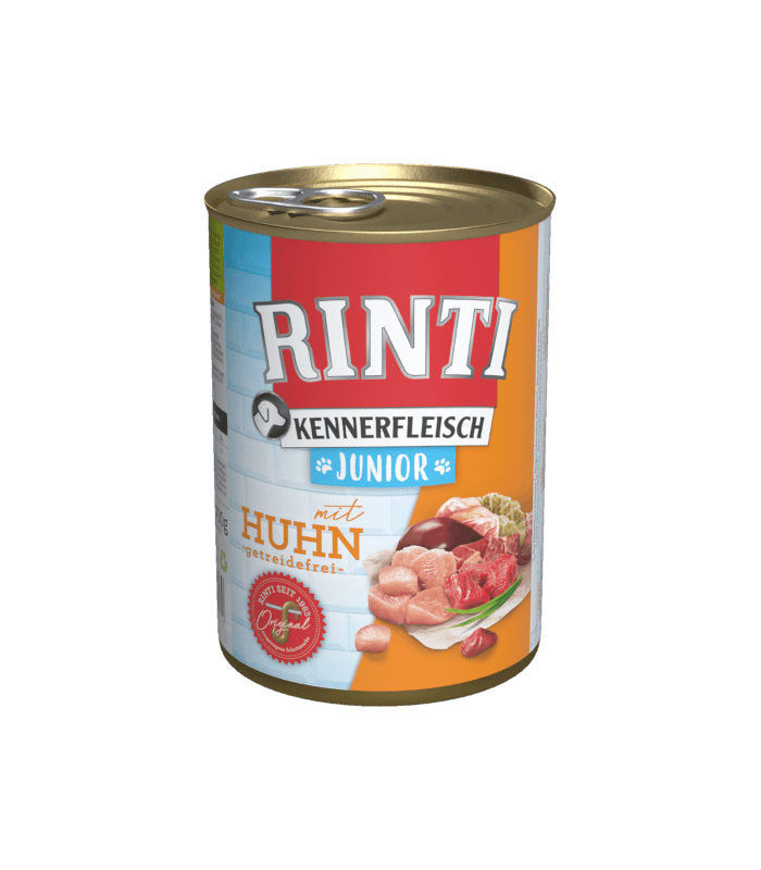 [F92542] RINTI Kennerfleisch Junior Pollo 400g