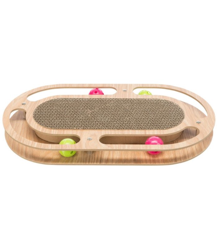 Tabla Cartón Rascadora madera