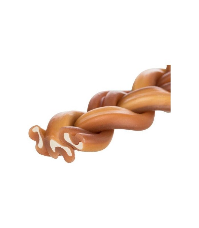 Trenza Masticable con Nervio de Toro 15cm