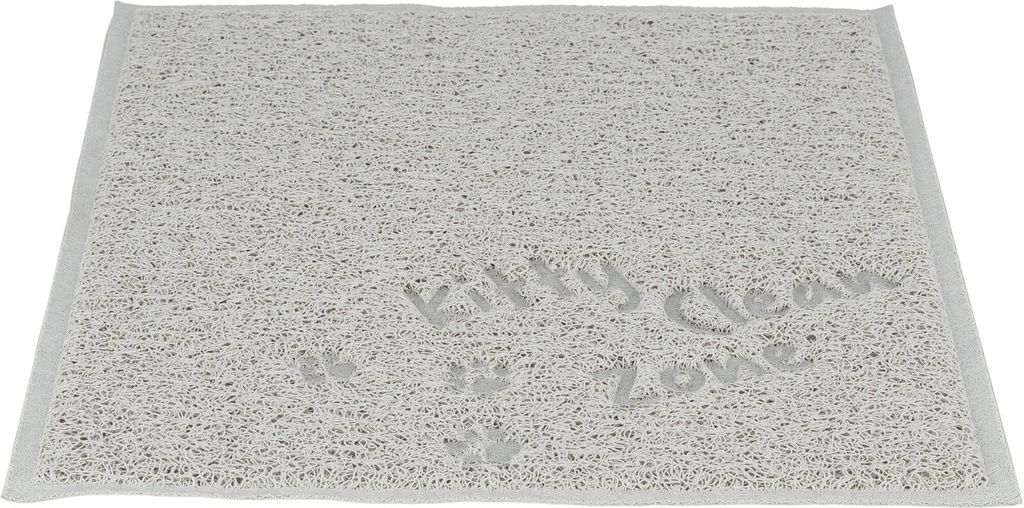 [40376] Alfombrilla para bandejas higiénicas «Kitty clean zone», 37 × 45 cm
