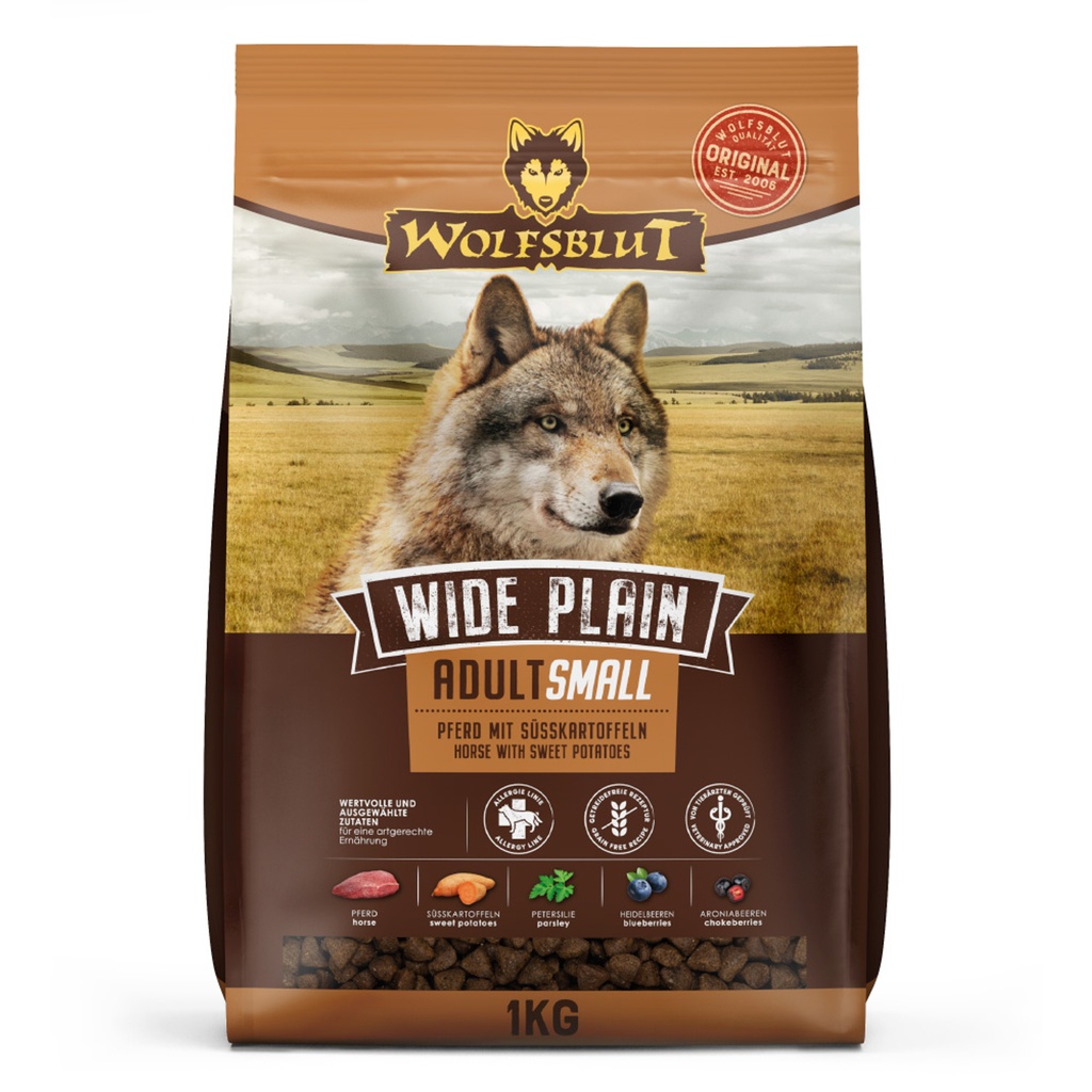 Wolfsblut Small Breed Wide Plain – Caballo con boniato