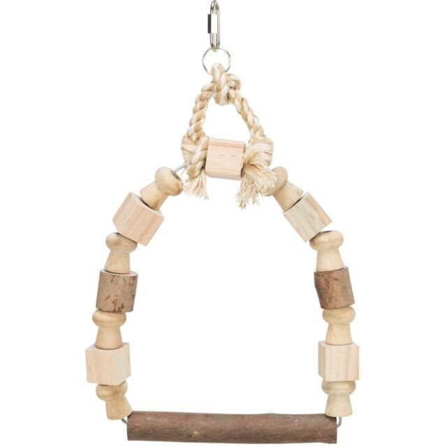 [5828] Columpio Arco (Medidas: 13 × 19 cm, por ejemplo: canarios, periquitos)