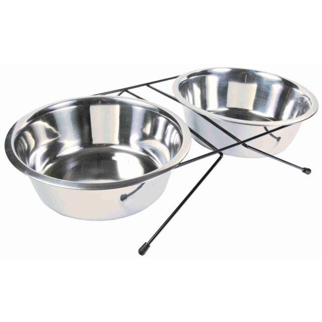 [24830] Set Comederos Eat on Feet (Medidas 2 × 0.2 l/ø 10 cm)