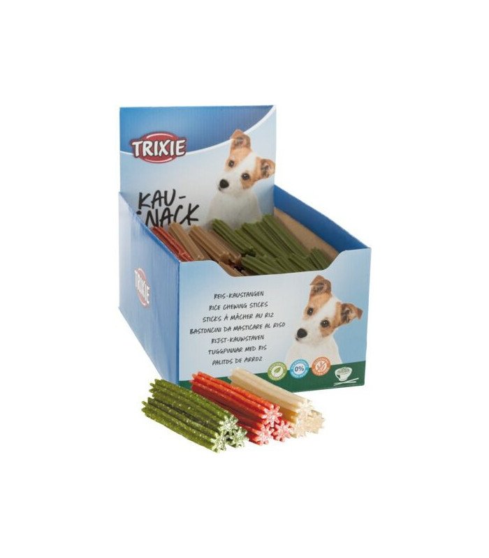 Palitos de arroz, vegetales