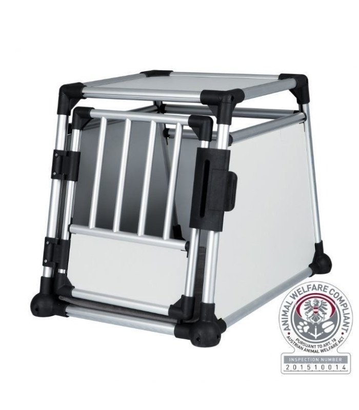 [39340] Transportín Aluminio (Ref: 39340 Talla: S Medidas: 46 × 56 × 60 cm hasta: 15 kg)