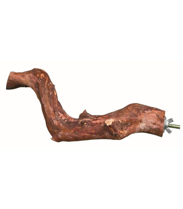 [58741] percha liana, 25 cm, producto natural (Medidas: 25 cm/ø 12–25 mm, por ejemplo: ninfas, periquitos)