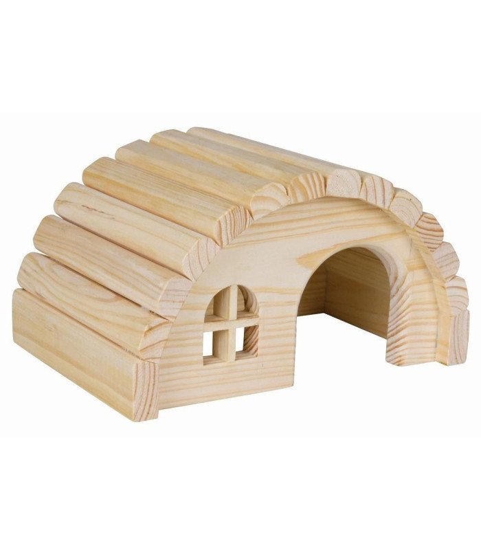 [61271] Casita de Madera (Medidas: 19 × 11 × 13 cm, por ejemplo: hámsters)
