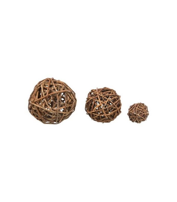 [61943] Pelota de mimbre (Medidas: ø 13 cm)