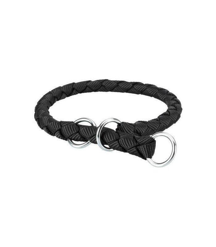 [143701] Collar Cavo Entrenamiento (Talla S-M Medidas 35-41 cm/ø 12 mm, Negro)