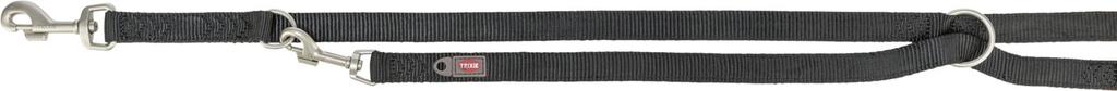[200701] Ramal Premium, doble capa (Talla XS-S 2.00 m/15 mm, Negro)