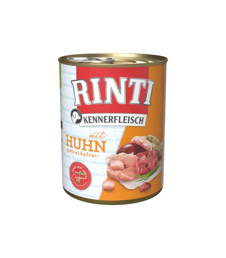 [F91073] RINTI  Kennerfleisch Pollo 800g