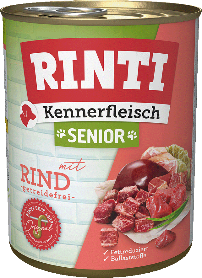 RINTI Kennerfleisch Senior Buey 800g