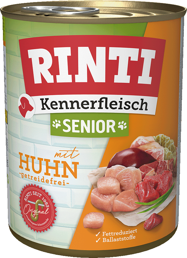 [F92576] RINTI Kennerfleisch Senior Pollo 800g