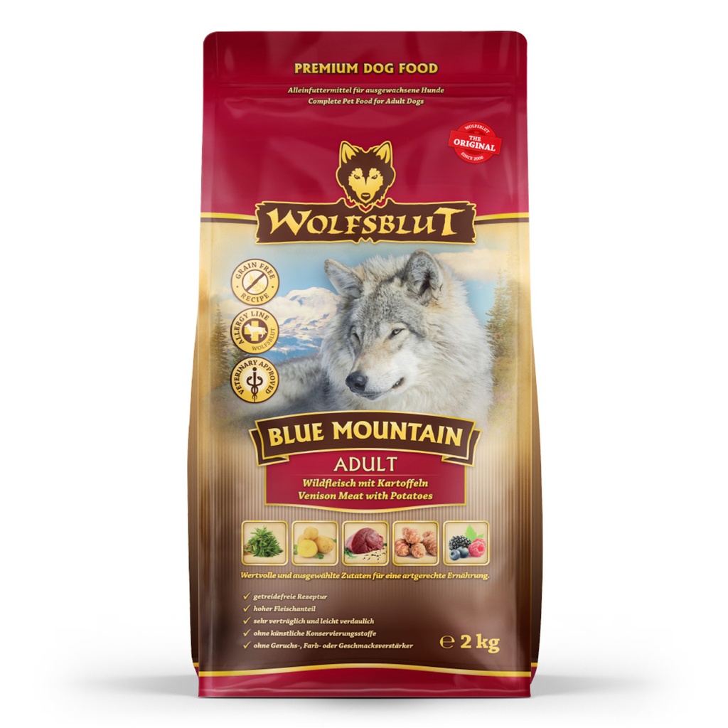 [WB763051] Wolfsblut Adult Blue Mountain – Venado con patata (2 kg)