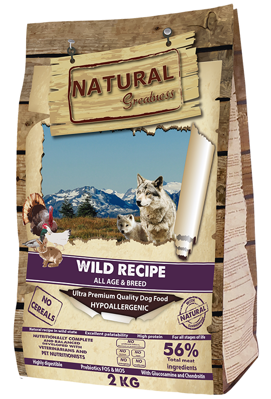 Natural Greatness Receta Salvaje – pienso sin cereales para perros