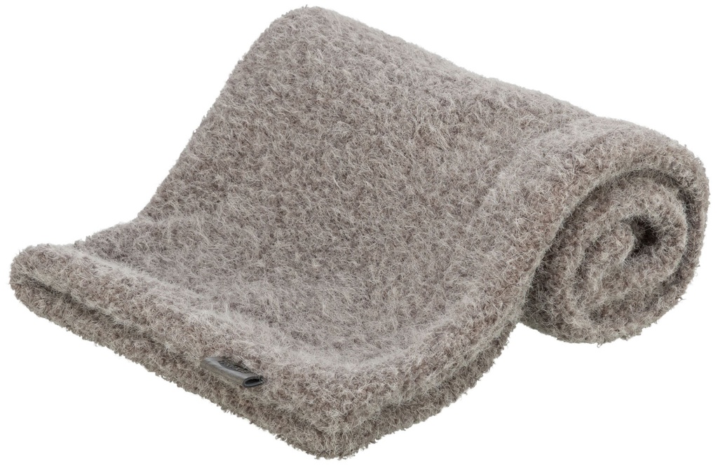 [371140] Manta Wooly taupe (75 × 50 cm)