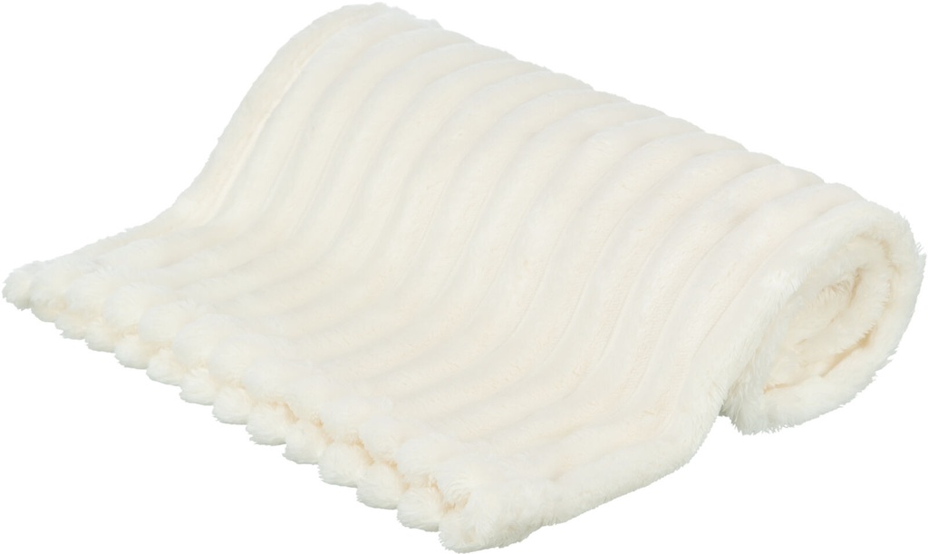 [373996] Manta Lonni crema (70 × 50 cm)