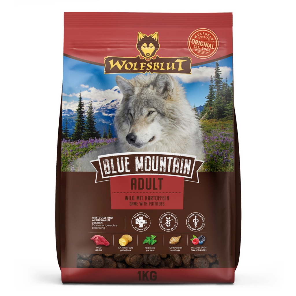 [WB843676] Wolfsblut Adult Blue Mountain – Venado con patata (1 kg)