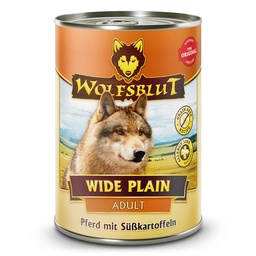 Lata Wolfsblut Adult Wide Plain – Caballo con boniato