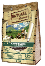 Natural Greatness Receta de Cordero – pienso sin cereales para perros
