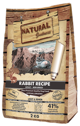 Natural Greatness Receta de Conejo Mini – pienso light sin cereales para perros de razas pequeñas
